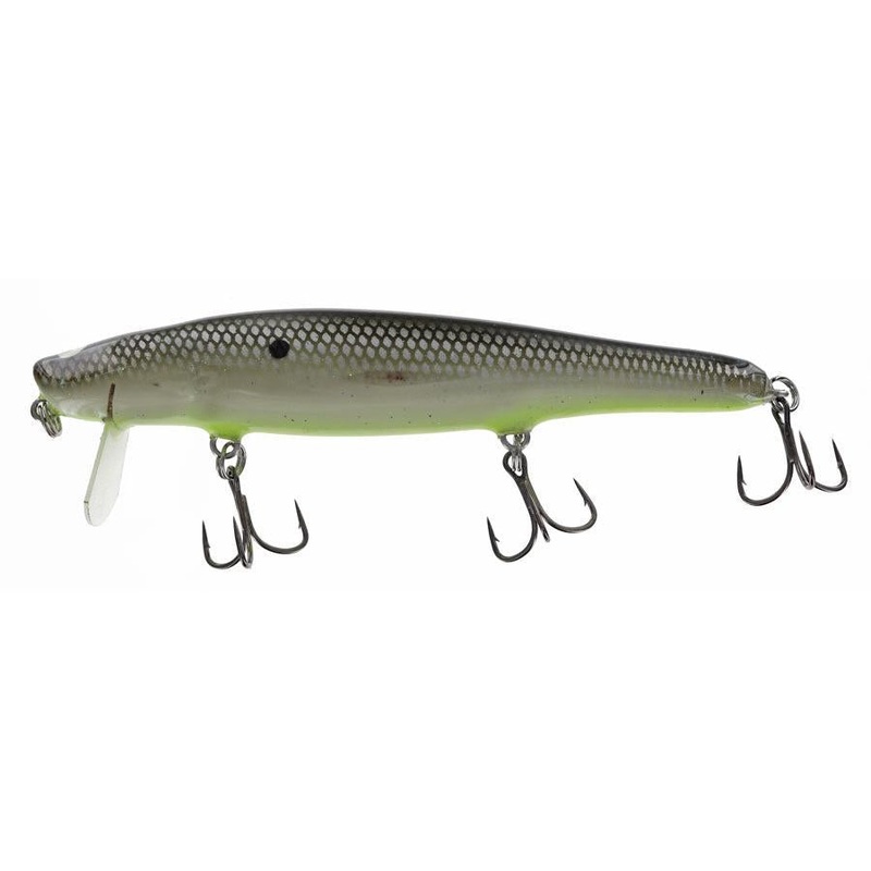 Black Label Baits Heads Up Wake Bait Bone Shiner