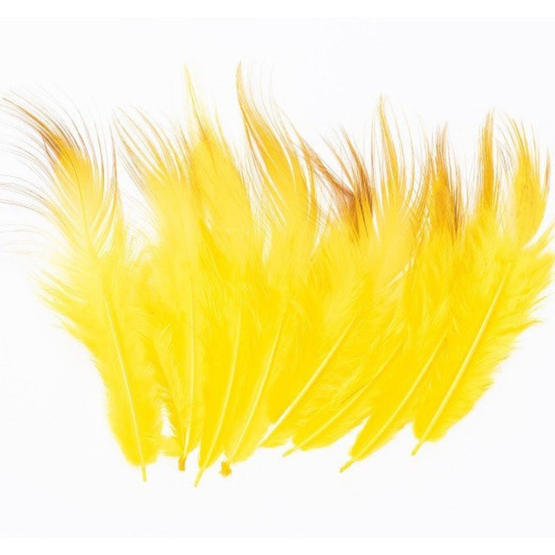 Golden Pheasant Body Feather Substitute Red