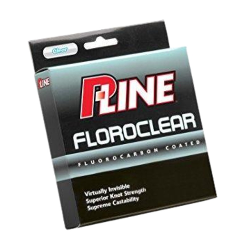 P-Line FloroClear Fluorocarbon Coated Line – 300yd 8