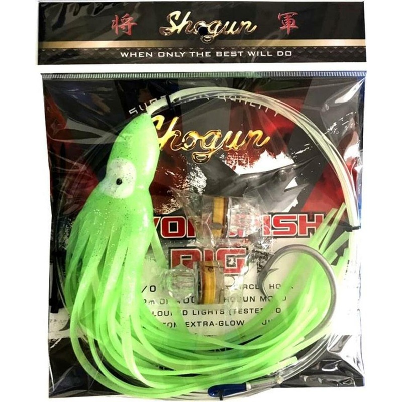 Shogun Heavy Duty Lumo Deep Drop Swordfish Rig with Light