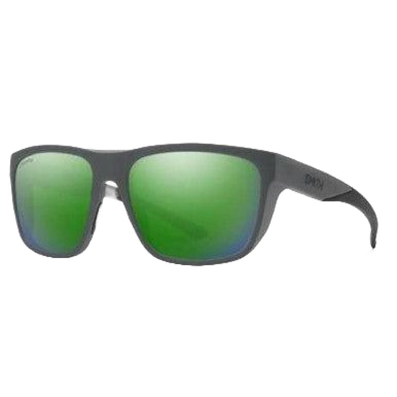 SMITH BARRA Matte Black + ChromaPop Polarized Bronze Mirror Lens 00360QE