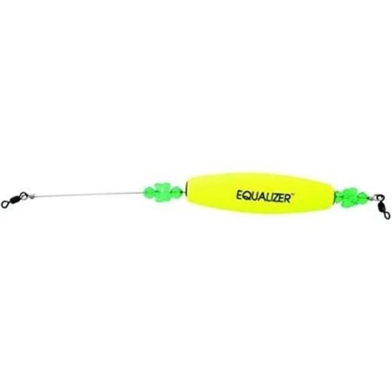 Equalizer 3Inch Cigar Clacker Float 3″ Yellow 13003