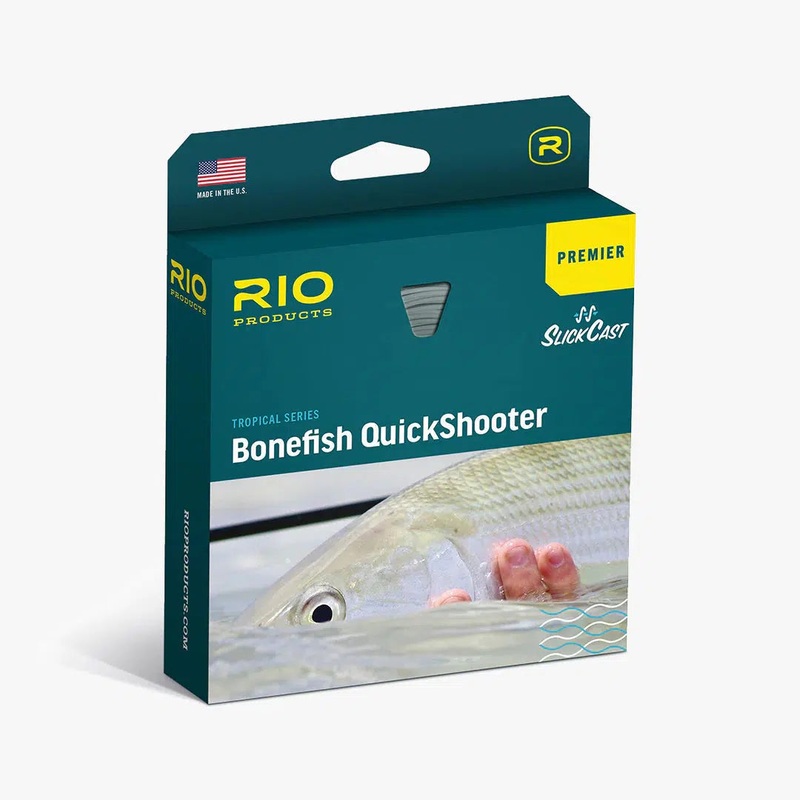 Rio Premier Bonefish Quickshooter Fly Line WF8F Aqua Blue/Sand