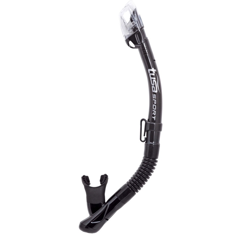 Tusa Hyperdry Elite Snorkel BLACK / BLACK