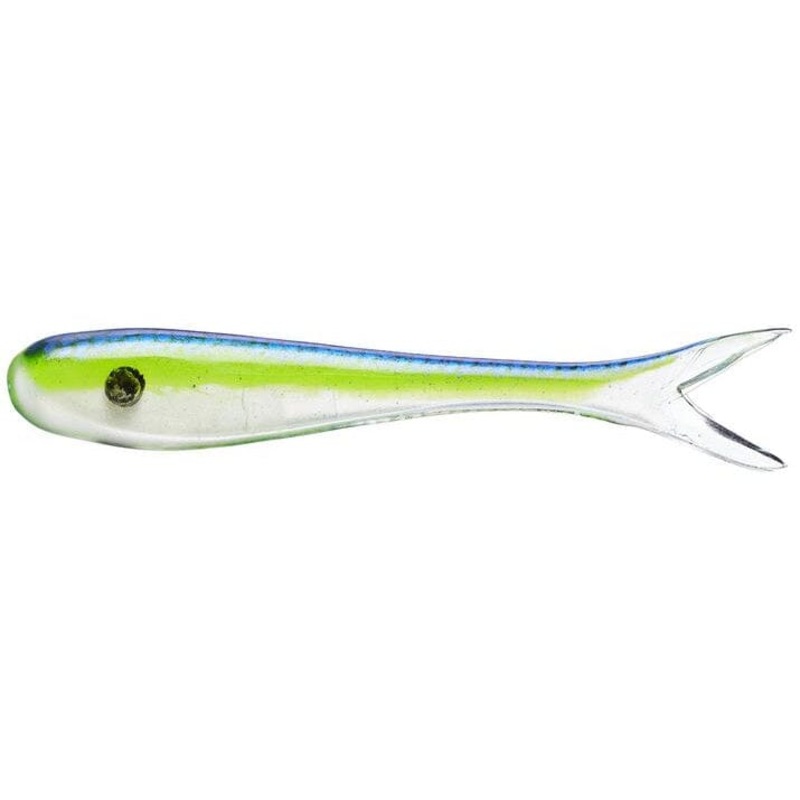 Basstrix Live Trix 3″ 5Pk Chartreuse Shad