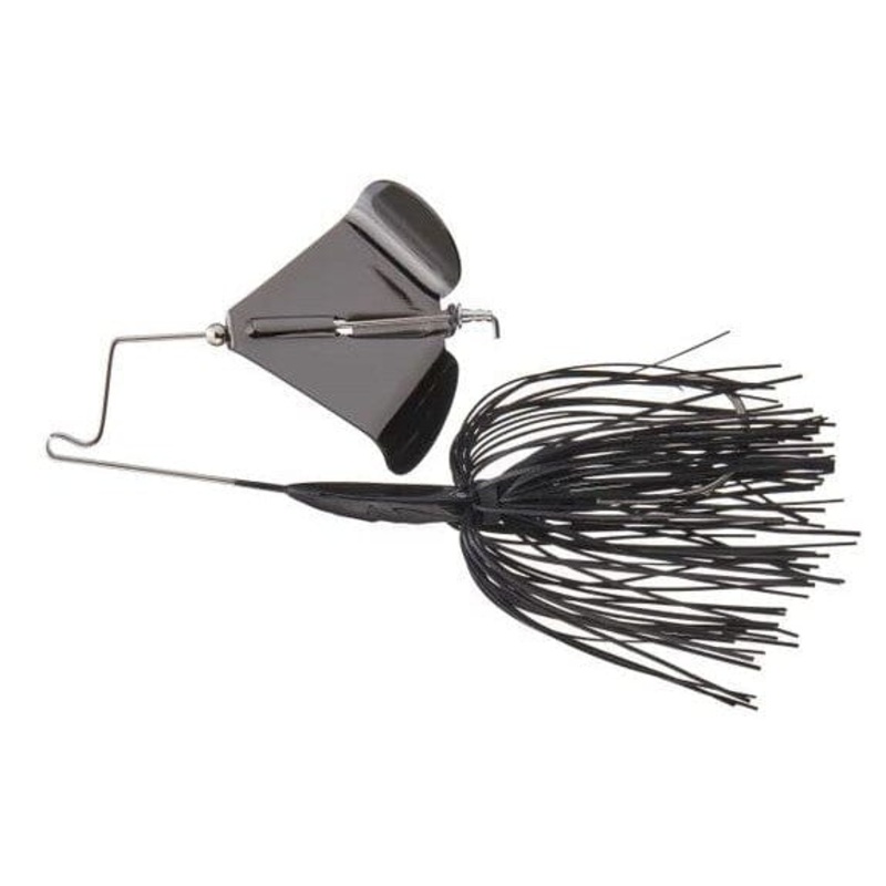 Buckeye Lures Buzzerk Single Bladed Buzzbait Black Blue 1/4oz
