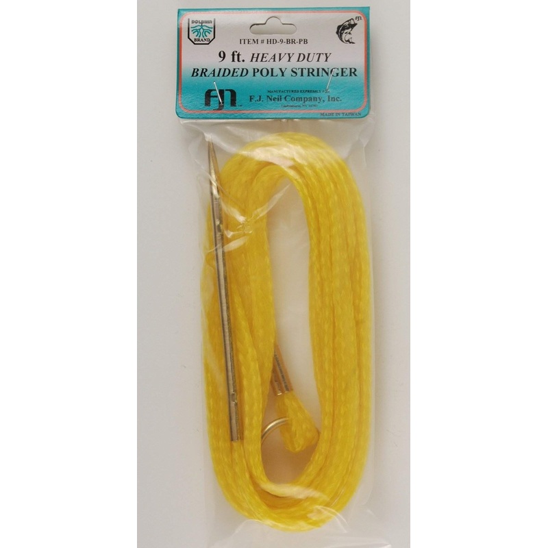 Dolphin HD-9-BR-PB HD Stringer 9′ Brass Needle and Ring Yellow