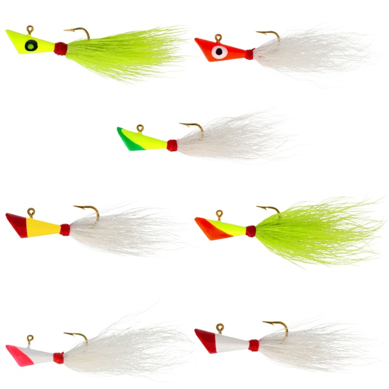 Eagle Claw Shad Dart Jigs 1/16 oz. Chartreuse