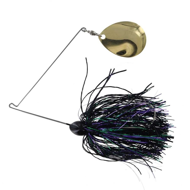 Georgia Blade Night Spinnerbait 603 Junebug 1/2 oz