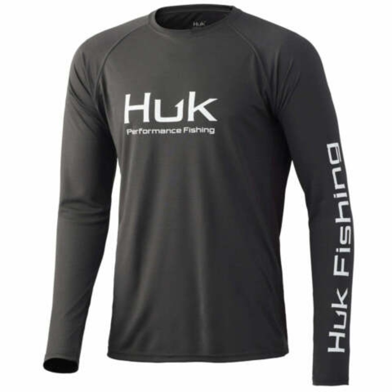 Huk Men’s Pursuit LS Vented Shirt H1200396 – Choose size and color Blue Radiance (444) Small