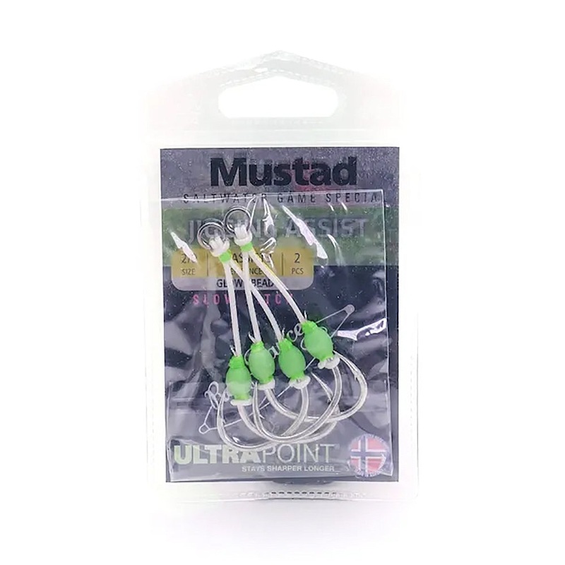 Mustad Slow Pitch Double Jigging Assist Rig 2/0
