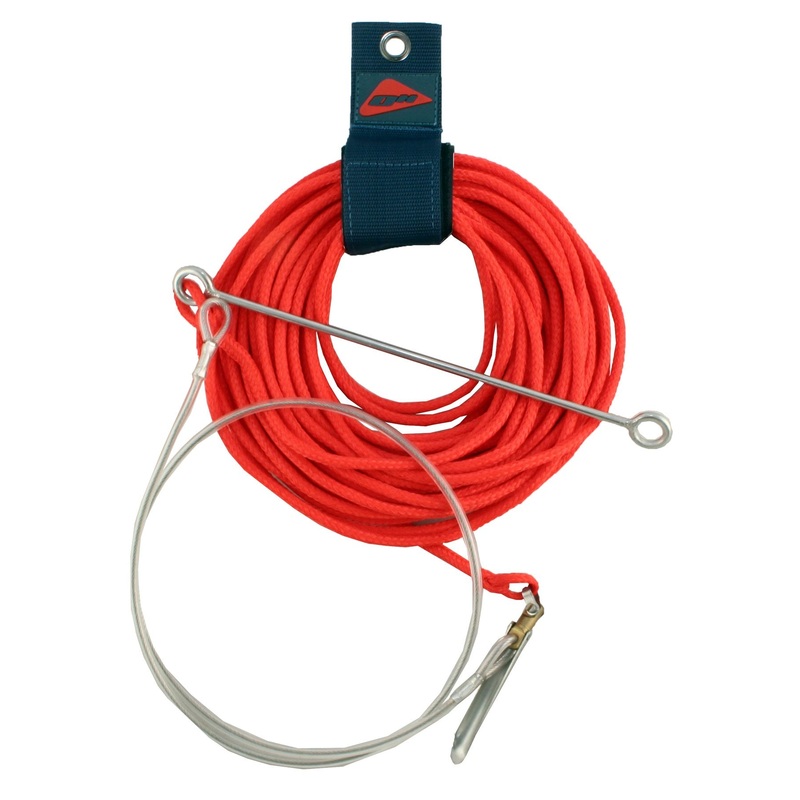 Ocean Hunter Float Line With Needle And Stringer 15m RED