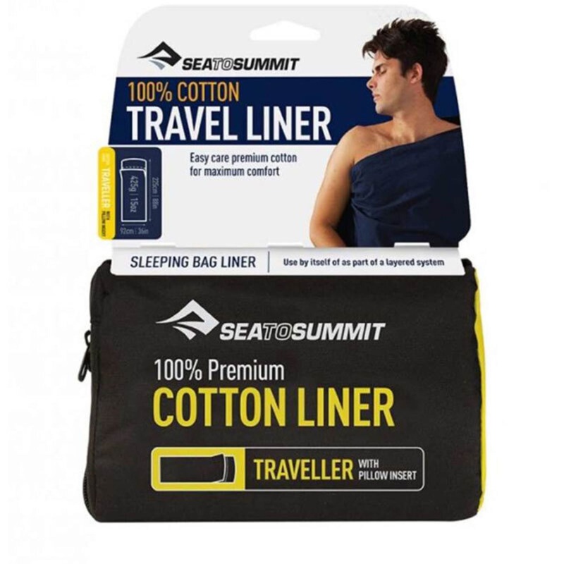 Sea To Summit Cotton Travel Liner NAVY