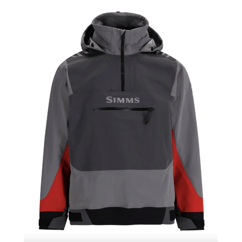 Simms Splash Cast Surf Top Small Steel