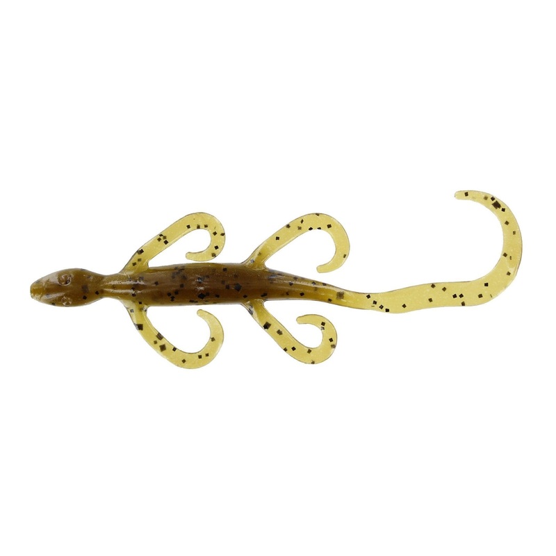 Zoom Lizard 5” Green Pumpkin 10Pk