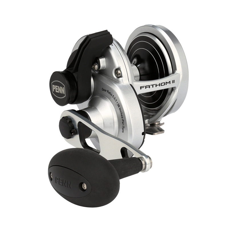 Penn Fathom II Lever Drag Overhead Reel 40NLD