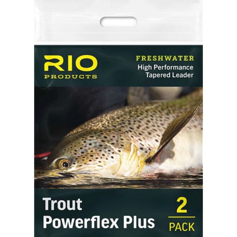 Rio Powerflex Plus Leader 7.5ft 0x 1pk