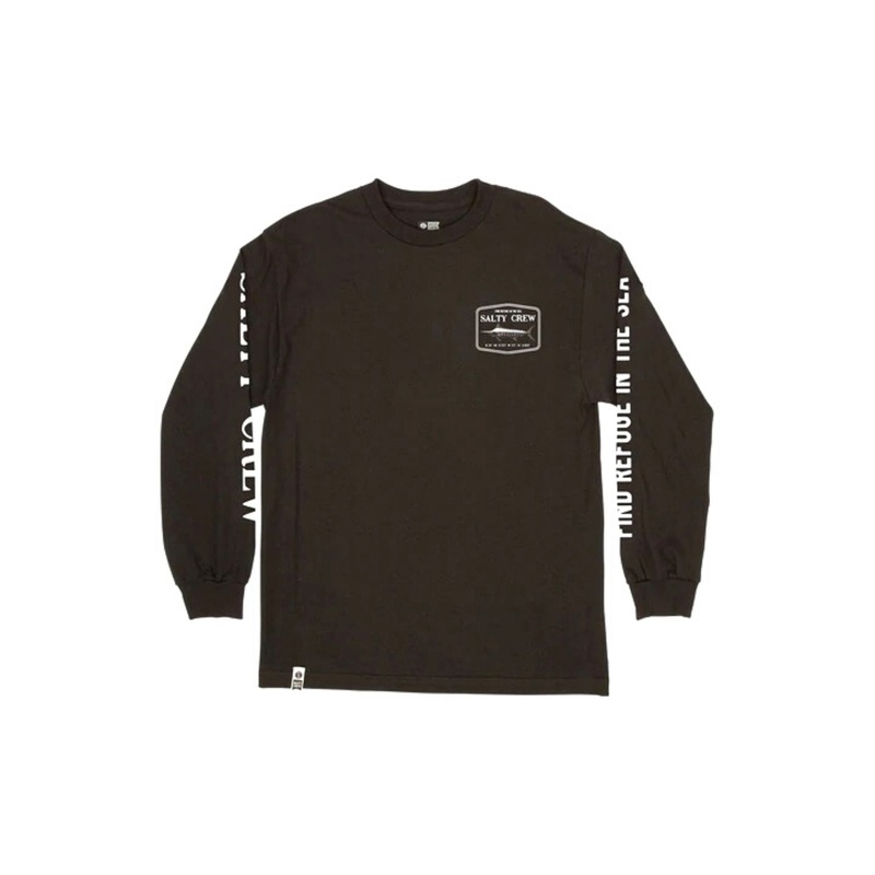 Salty Crew Stealth L/S Tee S Black