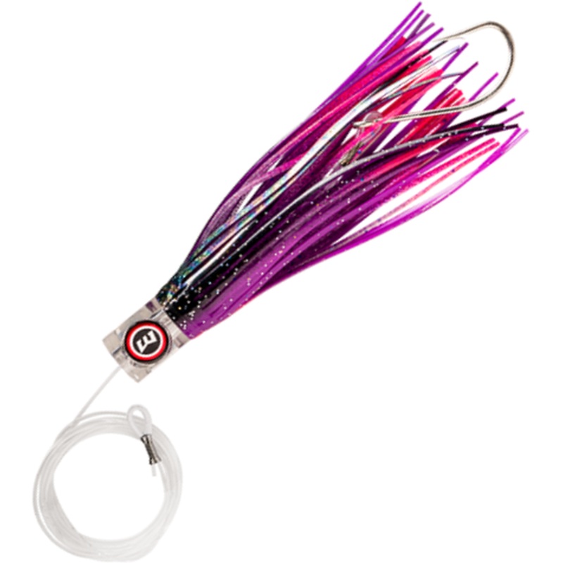 Williamson Dorado Catcher Skirted Trolling Lure 6in Black Knight