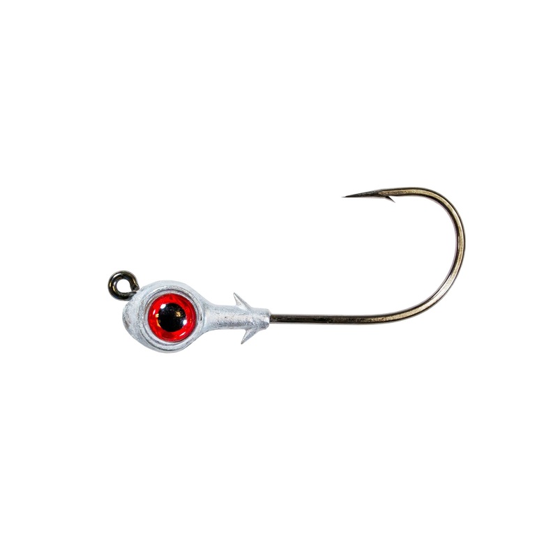 Z-Man Redfish Eye Jigheads 1/2oz Pack of 3 Red