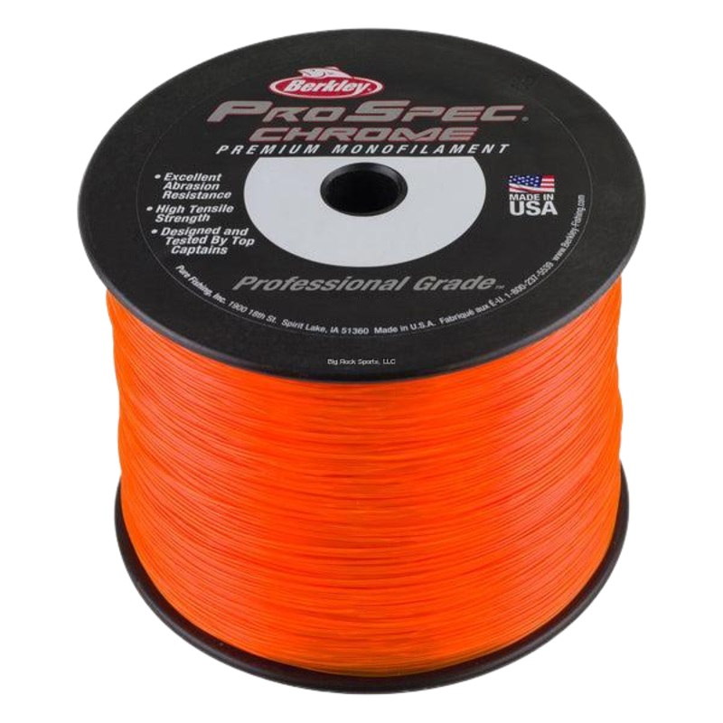 Berkley ProSpec Chrome Blaze Orange 16lb 1000yd