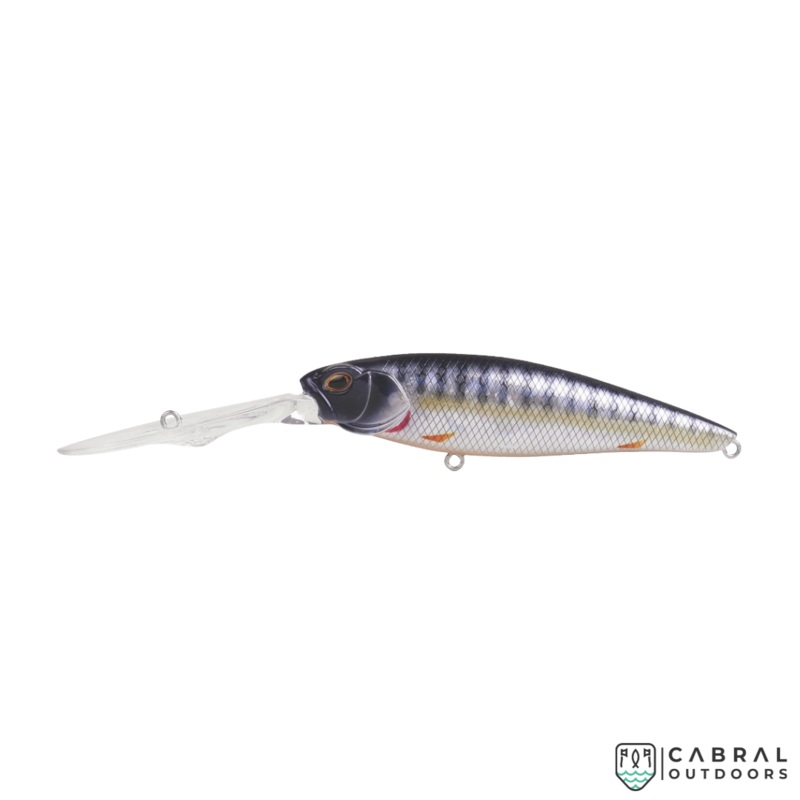 FishArt Hydra Floating Hard Bait | Size: 102mm | 22g Black Face Shad