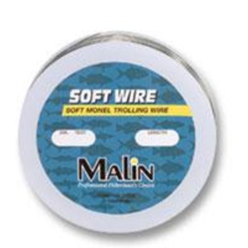 Malin Pre-Marked Monel Trolling Wire 30# 100yd