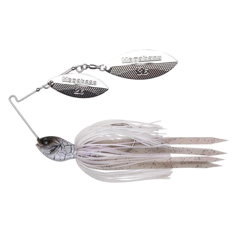 Megabass Sv-3 Double Willow White Python 3/8 oz