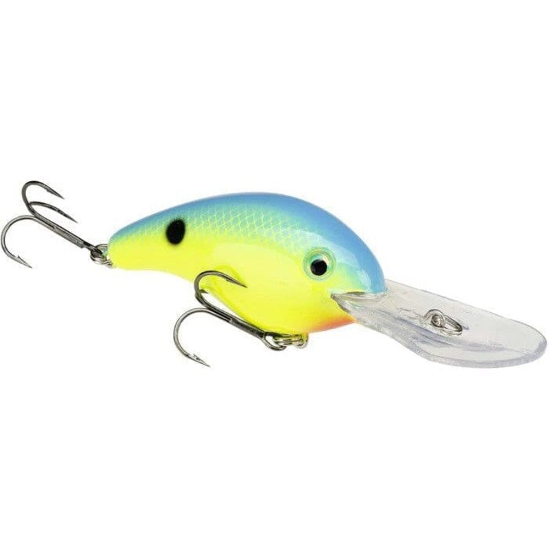 Strike King Pro-Model 5Xd Powder Blue Back Chartreuse