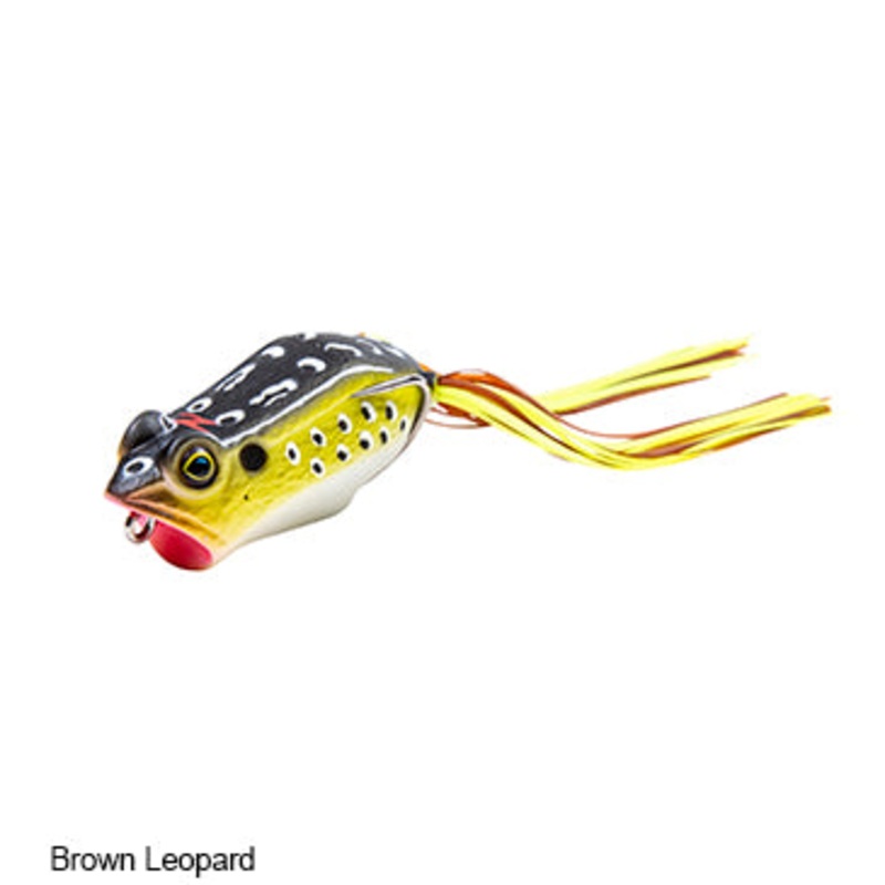 Z-MAN Leap Frogz Popper L (70 mm) – 1 pc #Brown Leopard