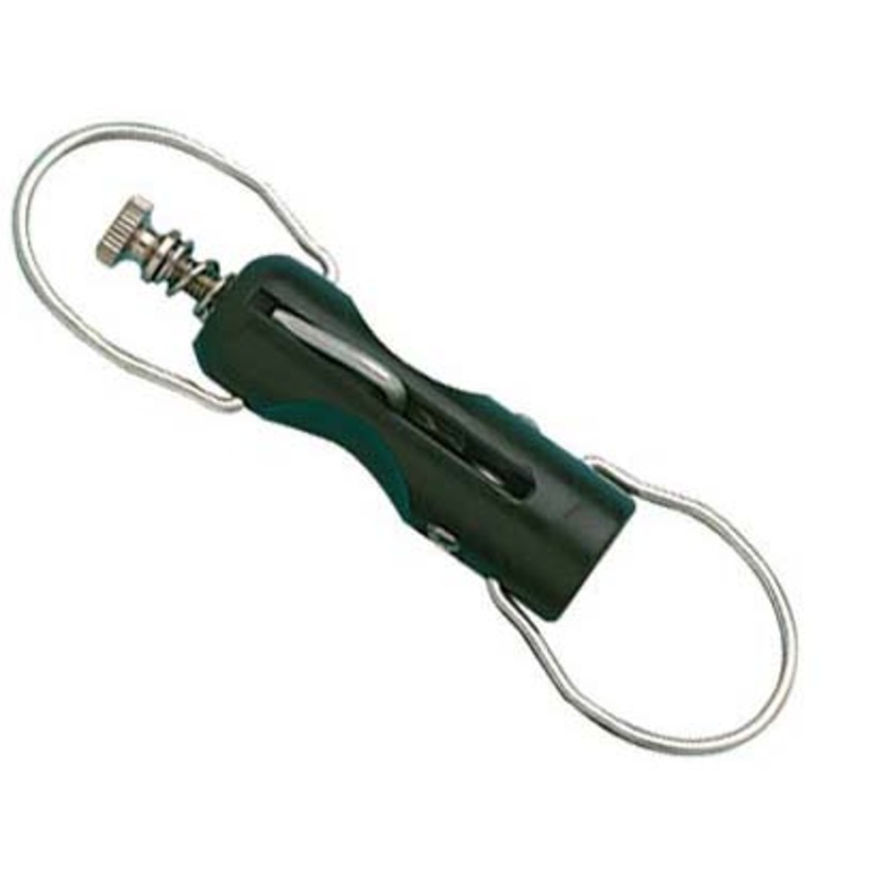 Black’s Marine Double Release Tripese Outrigger Clip BLACK