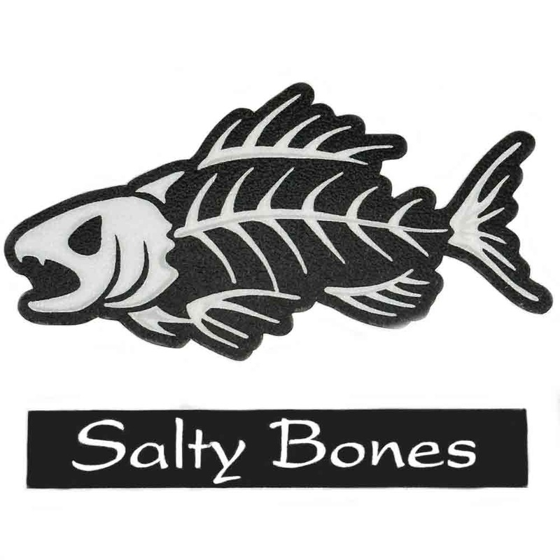 Bonefish Salty Bones Decal LARGE