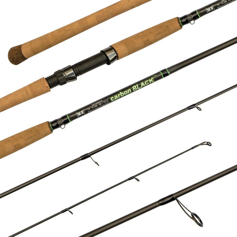 Game On! Carbon Black Inshore Rods CB714MLFS