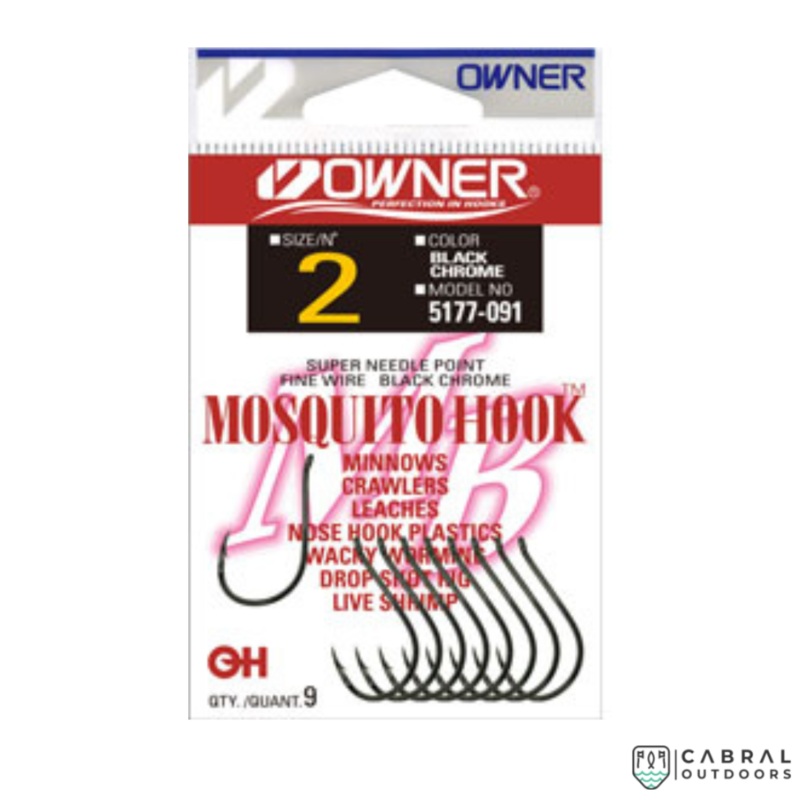 Owner Mosquito Hook 5177 | Size: 1-12 1