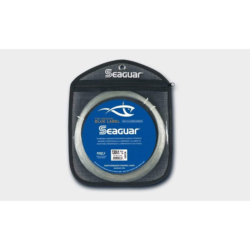Seaguar Blue Label Fluorocarbon Leader Material – 30yd Big Game 90lb