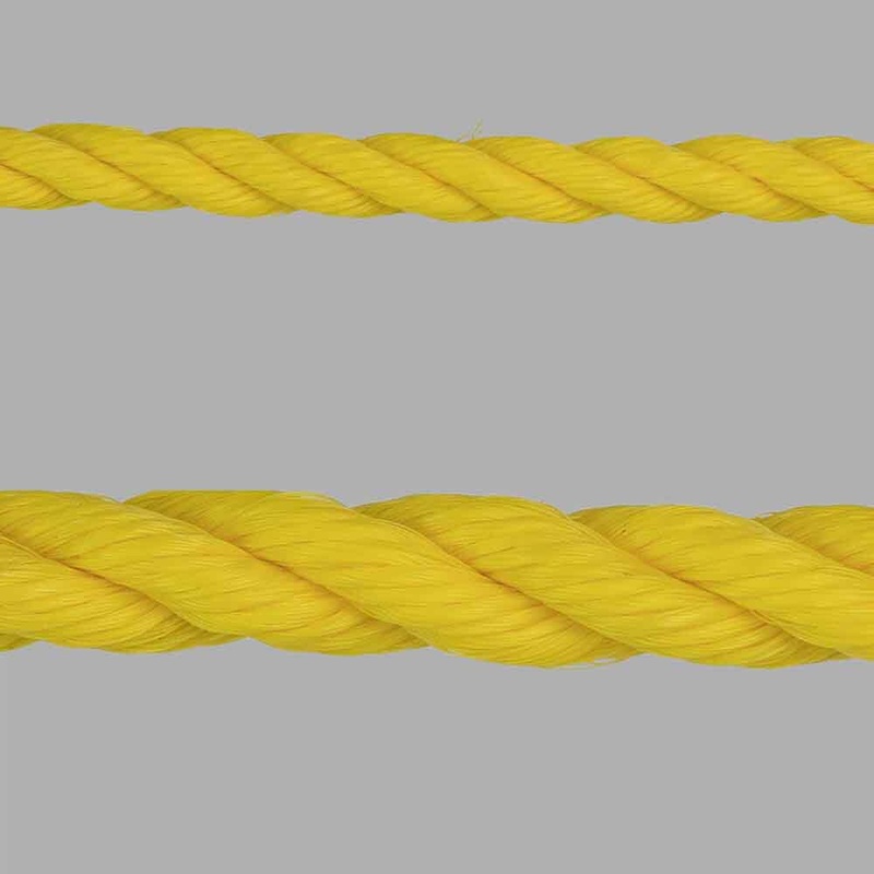 Yellow Nylon Poly Rope Per FT 1/2IN
