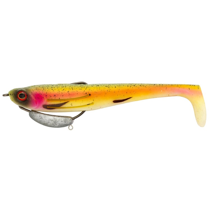 Zerek Flat Shad PRO 7 Inch Weedless Rigged Soft Plastic Lure 01
