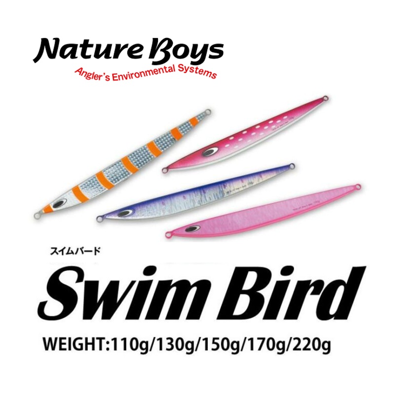 Nature Boys Metal jig Swim Bird 150g 02K. PINKHOLO