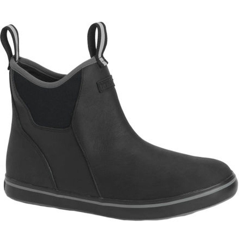 XTRATUF Men’s 6″ Ankle Deck Boot Black 7