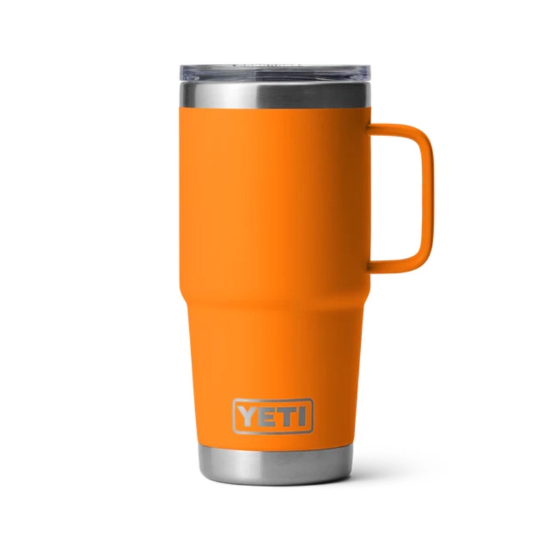 Yeti Rambler Travel Mug 20oz With Stronghold Lid 591ml 20OZ Black