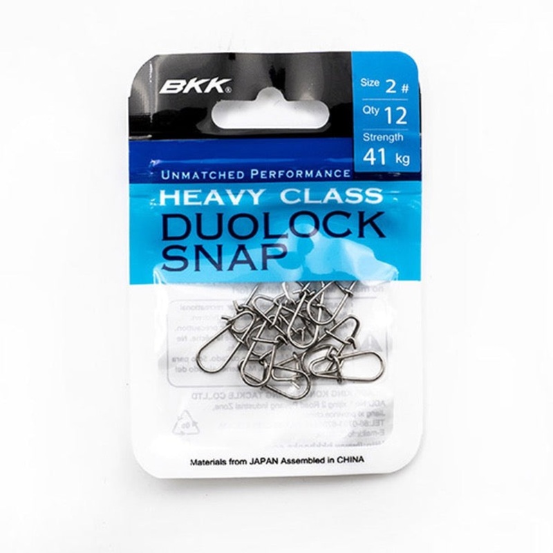 BKK Duolock Snap – 51 Size 1 – 12pk – 31kg/68lb