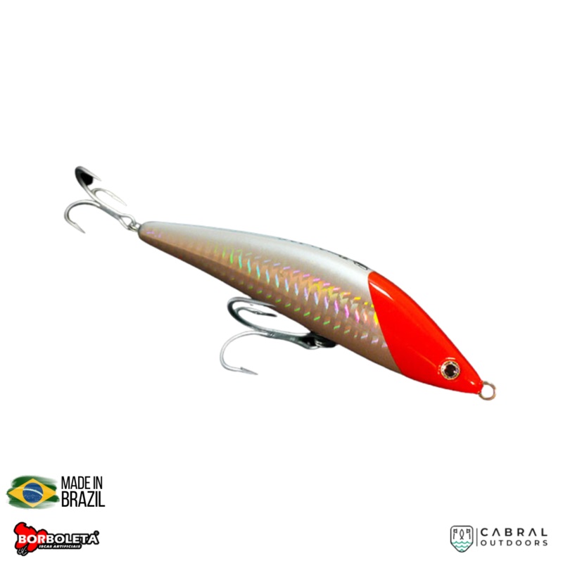 Borboleta Tuno 12S | 12cm | 33g 02H | Barriga Glow
