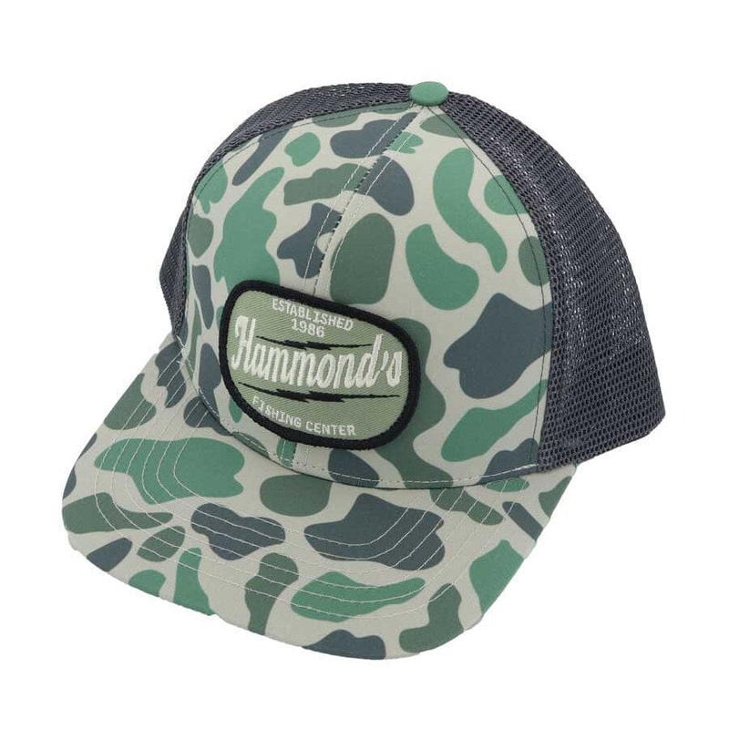 Hammond’s Hat Old’s Cool Marsh & Charcoal Slate Mesh Lighting Patch