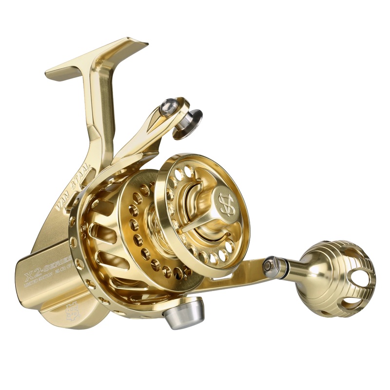 LIMITED EDITION Van Staal VS150GX2 Gold Bail-Less Spinning Reel