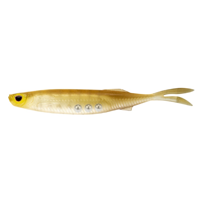Nomad Live Ops Fallout Minnow Adjusta-Ball Soft Plastic GOLDEN SHAD 4.25INCH