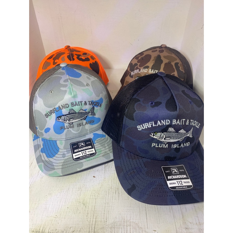 Richardson Five-Panel Camo Trucker Admiral Duck Camo