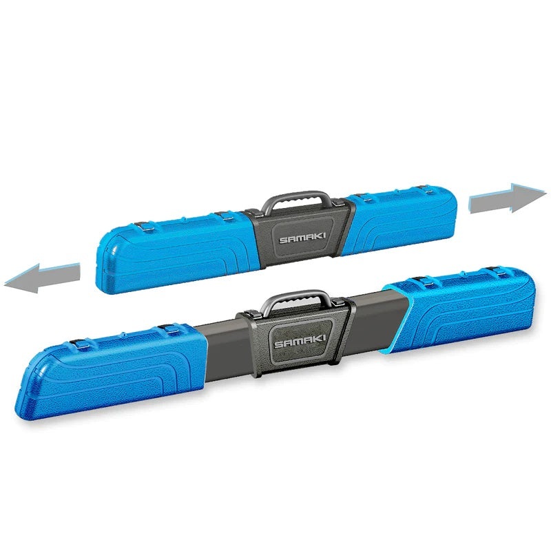 Samaki Deluxe Telescopic Portable Travel Rod Heavy Duty Case