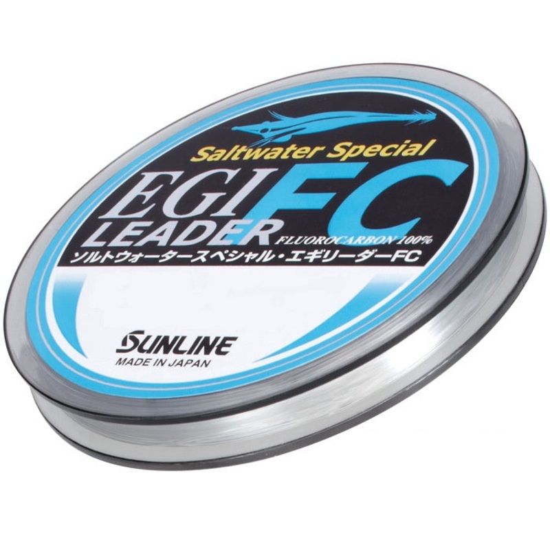 Sunline EGI Clear Fluorocarbon Leader 30m 10lb