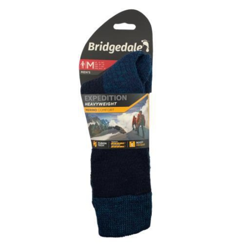 Bridgedale Expedition HW Comfort Sock Mens Medium Navy