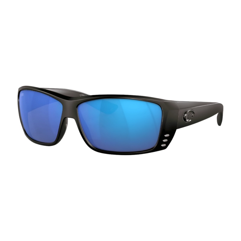 Costa Cat Cay Polarized Sunglasses Blackout | Blue Mirror 580G